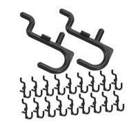 FRCOLOR 150pcs Plastic Pegboard Hooks Tool Storage for Garage and Workshop