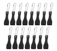 FRCOLOR 15pcs Lottery Ticket Scratcher Tool with Keyring, Lightweight Plastic and Iron Scraper for Universal Compatibility, for Scratch off Games and Parties