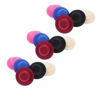 FRCOLOR 15Pcs Miniature Doll Hats Decor DIY Craft Accessories for Dolls for Snowman Bear Penguin Modeling Easy to Install Mix