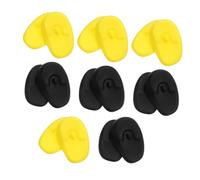 FRCOLOR 16 Pairs Silicone Hair Dye Ear Covers Reusable Soft Ear Protector Caps for Salon Hairdressing Perming Bathing and Showering Secure Fit Comfortable Hair Coloring Shield
