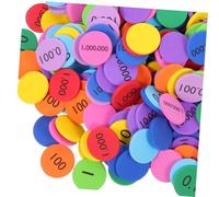 FRCOLOR 160Pcs Math Place Value Disks for Early Learning Practical Number Counting Discs to Stimulate Logical Thinking and Hand Eye Coordination Educational Math for Kindergarten Use