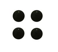 FRCOLOR 16Pcs Mount Metal Plate Phone Magnet Sticker Full Adhesive Powerful Magnetic Iron round Phone Magnetic Sticker for Car Driving Smartphones