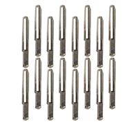 FRCOLOR 16pcs Silver Zither Tuning Pins Fixing Pegs for Lyre Harp Strings Musical Instrument Metal Nails Replacement Parts for Harp Accessories