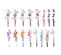 Frcolor 19pcs Hair Pins Butterfly Flower Pearl Bobby Pins Hair Clips Barrettes Headdress for Ladies Girls(Random color)