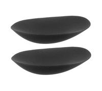 FRCOLOR 1pair Butt Pads for Enhanced Shape Flexible Hip Enhancers for Drag Queens Ergonomic Design High Elasticity Invisible Underwear Inserts Comfortable Buttocks Black