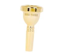FRCOLOR 1pc Alto Trombone Mouthpiece Gold Plated Design Durable Music Instrument for All Skill Levels for Trumpet Players and Musicians