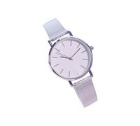 FRCOLOR 1PC Elegant Watch Silver and White Stylish Wrist Watch for Any Occasion Comfortable Strap for Everyday Use Friends and Loved Ones