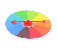 FRCOLOR 1Pc Prize Wheel Portable Spinning Turntable for Parties Games and Events Fun Draw Game Prop for Adults Easy to Carry and Store