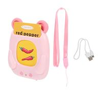 FRCOLOR 1Set Educational Audio Learning Machine for English Language Cards Device Includes Flash Cards for Early Education Enhances Cognitive Skills Listening