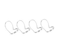 FRCOLOR 1Set Hollow Metal Finger Picks Guitar Banjo Large Small Ergonomic Design for Comfortable Grip Versatile Picks for Fingerstyle Playing and Various