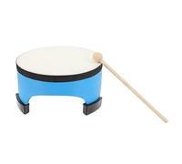 FRCOLOR 1Set Orff Percussion Sheepskin Floor Drum Beat Instrument for Music Education for Developing Rhythm and Confidence Strengthening Parent Bond