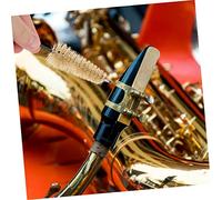 FRCOLOR 1Set Saxophone Cleaning Kit Sax Brush for Instrument Maintenance Durable Reusable Cloths with Strong Dust Removal for Smooth and Beautiful Surfaces