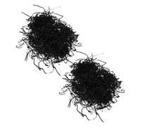 FRCOLOR 2 Pack Crinkle Cut Shredded Grass Paper Decorative Easter Christmas Basket Filler 100g/per Pack