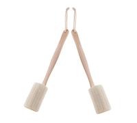 FRCOLOR 2 pcs Long Handle Back Brush for Shower Exfoliating and Massage Soft Bristle Bath Scrubber for Gentle Skin Care Comfortable Grip Back Scrubbing Tool for and Relaxation