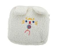FRCOLOR 2 Pcs Makeup Bag Mirror Rabbit Handle Sanitary Napkin Bag Coin Pouch Nursing Pad Holder Compact Storage for Women