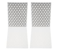 FRCOLOR 2 Pcs Plastic Diamond Square Embossing Folders Templates for Scrapbooking Card Making DIY Craft, Reusable Plastic Embossing Stencil Plates for Paper Crafts and Handmade Decoration