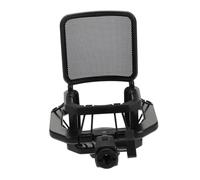 FRCOLOR 2 Pcs Shockproof Microphone Holders Vibration Mounts for Live Streaming Recording and Conferences Durable Black Mic Protectors