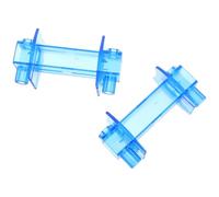 FRCOLOR 2 Set Plastic Crossover Coil Former for Loudspeaker Inductor and Audio Crossover Coil Abs Material with Long Bobbin Structure Size 3.35 Inch Suitable for Hifi and Studio Speakers
