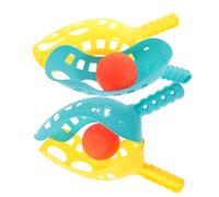FRCOLOR 2 Sets Interactive Toss Game Lightweight Catch Throw Balls for Outdoor Play Parent Activity Hand Eye Coordination Development for Backyard Park Beach Random Color