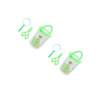 FRCOLOR 2 Sets Science Observation Barrel for Outdoor Exploration Transparent Insect Catcher Container Educational Nature Study Tool