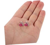 FRCOLOR 20 Pairs Lightweight Cartoon Fruit and Heart Earrings for Women Playful Minimalist Animal Jewelry Comfortable Tiny Decorative Ear Accessories for Casual and Formal Wear