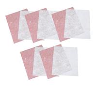 FRCOLOR 20 Sheets Premium Crepe Flower Bouquet Wrapping Paper Double-sided Silver White and Wine Red Versatile Floral Wrap for Weddings Birthday DIY Arrangements and Professional Florist
