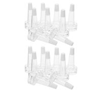 FRCOLOR 200pcs Ampoule Dropper Nozzle Soft Tube Splitter Trumpet Head Ampoule Tip for Precise Liquid Dispensing in Laboratories