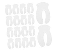 FRCOLOR 200pcs Disposable Eye Care Sheets Eye Mask Patches Silk Fabric for Women Girls Facial Beauty Skincare Salon Use