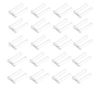 FRCOLOR 200pcs Lens Retainer for Rimless Glasses Fixing Accessories Eyeglass Frame Repair Tools Convex Washer for Eyewear Maintenance and DIY Repairs