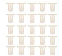 FRCOLOR 200pcs Nail Chart Reusable Display Rings for Nail Art Practice DIY Enthusiasts Technicians for Showcasing Polish Samples and Designs