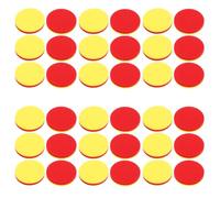 FRCOLOR 200pcs Two-color EVA Math Counters for Classroom Learning Ergonomic Round Discs for Interactive Counting Games and Skill Development