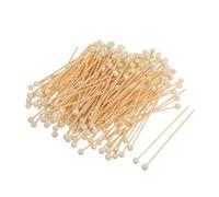 FRCOLOR 200pcs Wooden Lollipop Sticks with Round Ball Tips for Cake Pops Chocolate Fountain Stirrers DIY Dessert Treats Party Favors and Homemade Candy Sticks