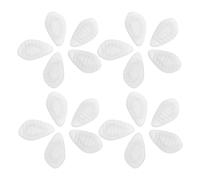 FRCOLOR 20pairs Soft Silicone Push Nose Pads Replacements for Eyeglasses Sunglasses Eyewear Nose Bridge Cushions Replacement Glasses