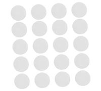 FRCOLOR 20pcs Abalone Shell Guitar Binding Dots Inlay Materials for Ukulele Mandolin Natural Handmade White Tone Points