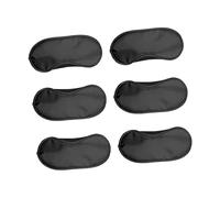 FRCOLOR 20Pcs Black Eye Shade Patches for Sleeping and Game Blindfold Lightweight Comfortable Eye Patch for Travel Nap Meeting Hotel Use