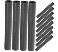 FRCOLOR 20pcs Black Sponge Guitar Hanger Sleeve Covers Non Slip Protective Wall Mount Hook Covers for Acoustic and Electric Guitars Easy to Install Impact Absorbing Tubing