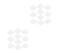 FRCOLOR 20pcs Cotton Face Towels Absorbent Saliva Bibs for Soft and Reusable Towels for Bathing and Cleaning