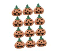 FRCOLOR 20pcs Dollhouse Accessories with Spooky Faces Lightweight Craft Supplies for Fairy Gardens and Classroom Decorations