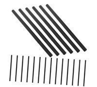 FRCOLOR 20pcs Double-ended Eyebrow Pencil Tube Precise Tip and Spoolie Brush Plastic Cosmetic Brow Tube Packaging for Women Makeup Tools and Accessories