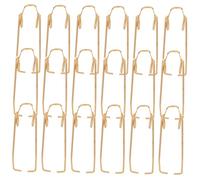 FRCOLOR 20pcs Golden Metal Wire Springs for Trumpet and French Horn, Easy to Disassemble and Carry, Sturdy Musical Instrument Repair Parts for Brass Band Accessories