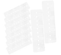 FRCOLOR 20pcs Hair Extensions Real Human Hair Heat Shield Guards Heat Fusion Spacer