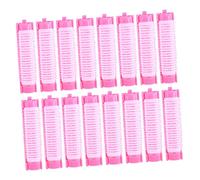 FRCOLOR 20pcs Hair Rollers Plastic Wave Hair Curlers No Heat Lightweight Rollers for Travel