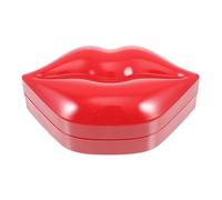FRCOLOR 20pcs Hydrating Lip Treatment Mask Red Packaging Moisturizing Sleeping Lip Film for Care and Fine Line Reduction