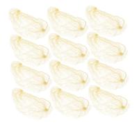 FRCOLOR 20pcs Invisible Hair Nets Elastic Nylon Wig Cap Net Large Size Bun Covers Hair Weaving Net For Women Wig Ballet Kitchen And Hairstyles Accessories