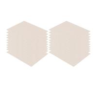 FRCOLOR 20pcs Microwave Oven Waveguide Mica Sheets High Temperature Insulation Mica Paper Plates Silver Colour Suitable for Microwave Oven Replacement Parts