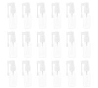 FRCOLOR 20pcs Mini Refillable Tiny Travel Bottles Plastic Spray Bottles for Perfume Essential Oil Rotatable Spray Mist Atomizer