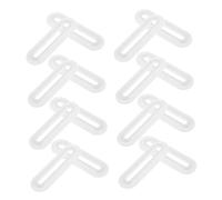 FRCOLOR 20pcs Oval Plastic Coin Slots for DIY Money Box Creative Insertion Mechanism Easy Personal Installation Fun Savings Project for Adults