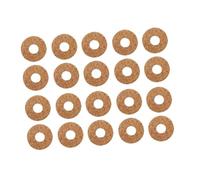 FRCOLOR 20Pcs Self Adhesive Guitar Pick Grips Non Slip Cork Pads for Improved Grip and Technique Practical Guitar Pick Supplies for Live Shows and Jam Sessions