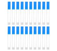 FRCOLOR 20Pcs Thermometer Protective Tube Plastic Case, Portable Thermometer Storage Container for Home and Travel, Sturdy Needle Holder Organizer 5.27"X0.63"X0.39"