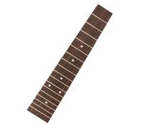 FRCOLOR 23 Inch Ukulele Fingerboard Replacement Rosewood Finger Plate for Warm and Rich Sound Instrument Accessory Suitable for Studios and Solo Performances